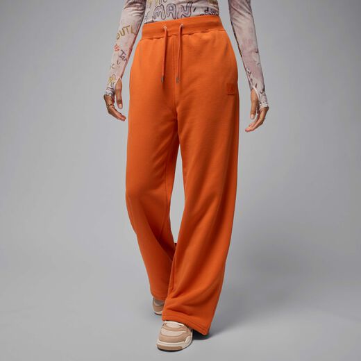 Trousers & Tights-JRDN, Jordan Flight Fleece, Women's French Terry Open-Hem Trousers