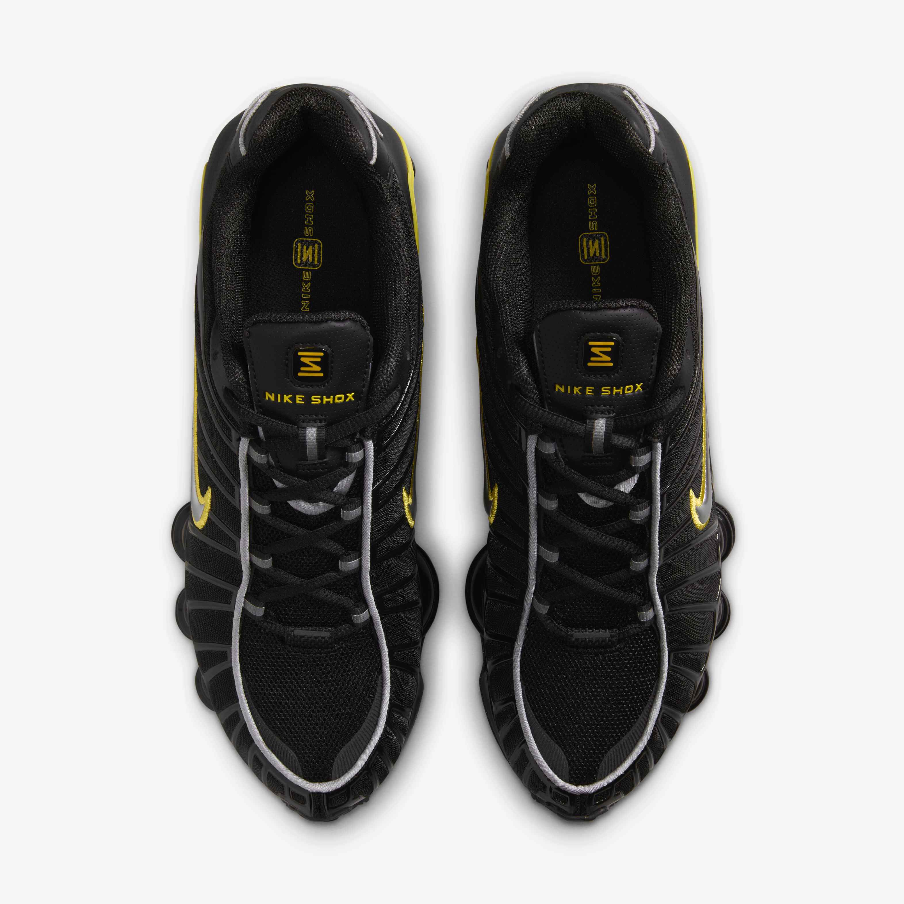 Buy Nike Shox TL Men's Shoes - Black/Dynamic Yellow/Metallic