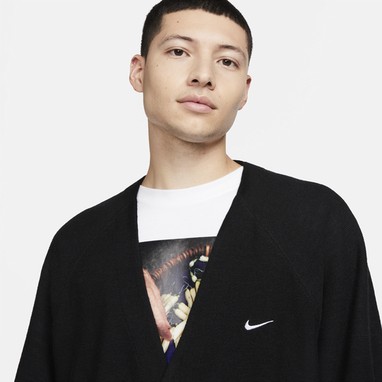 Nike sales sweatshirt cardigan