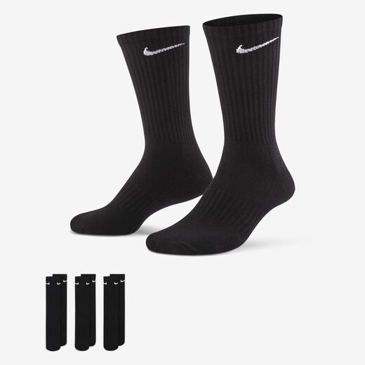 Back to School-Nike, Nike Everyday Cushioned, Training Crew Socks (3 Pairs)