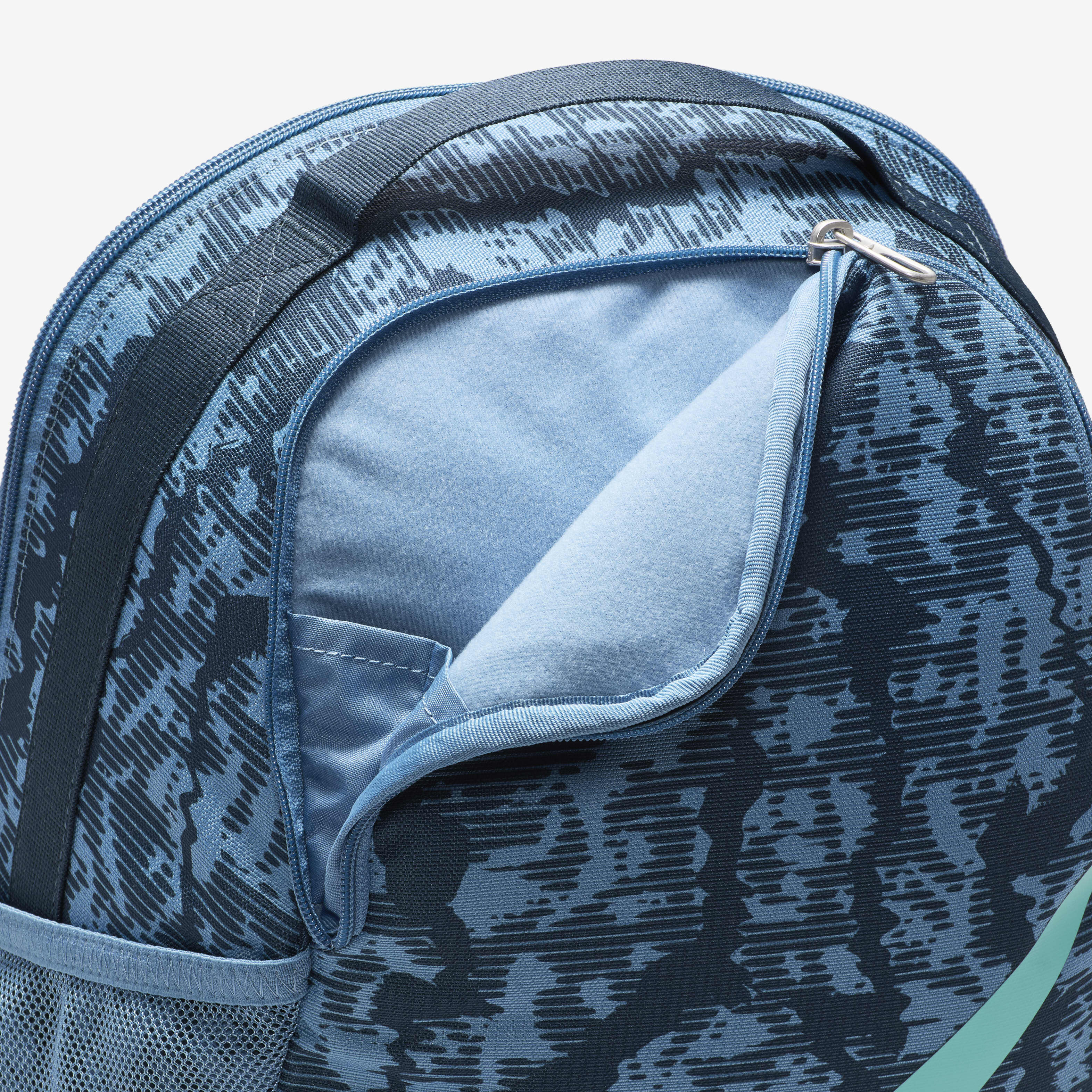 blue camo nike backpack