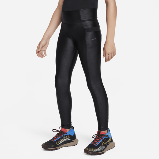 Nike One Women's Mid-Rise 7/8 Mesh-Panelled Leggings