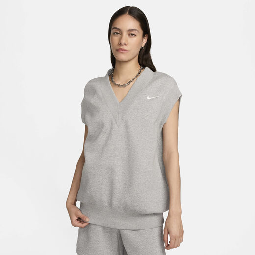 Hoodies & Sweatshirts-Nike, Nike Sportswear Phoenix Fleece, Women's Oversized Gilet Hoodies & Sweatshirts-Nike, Nike Sportswear Phoenix Fleece, Women's Oversized Gilet