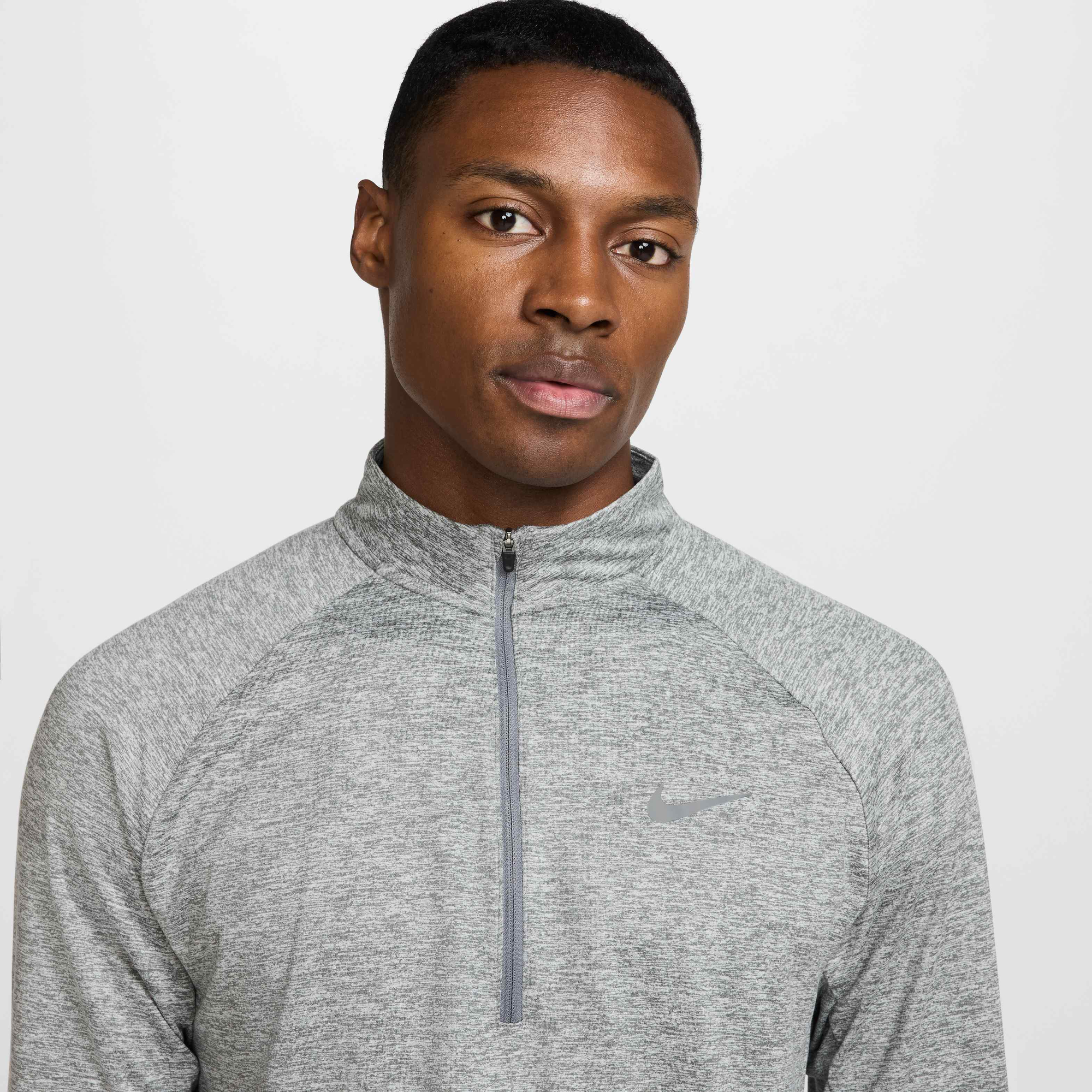 ★★Nike★★ Stride Dry Fit Quarter Zip Running Top M Smoke Buy Nike Stride Men's Dri-FIT 1/4-Zip Running Top - Smoke