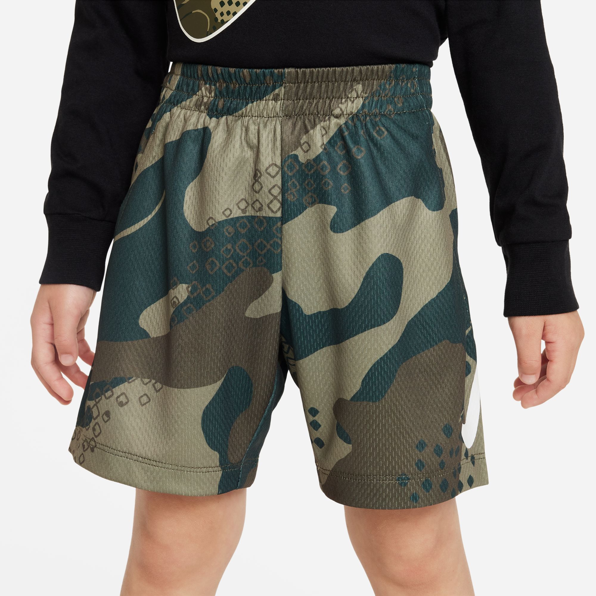 Nike dri sales fit camo shorts