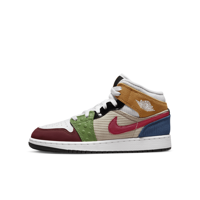 Shop Air Jordan 1 Mid SE Older Kids Shoes Nike KSA