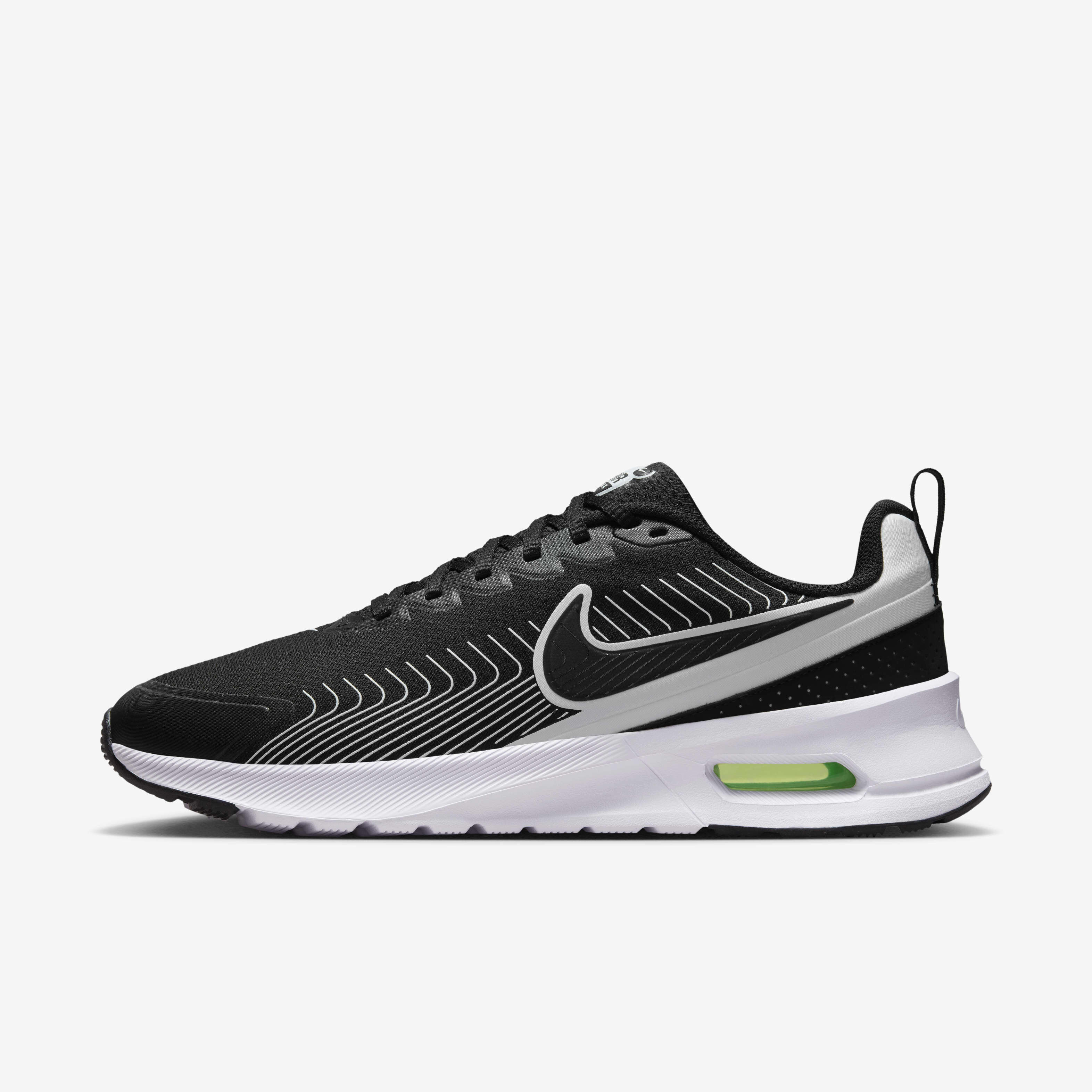 Nike black and white striped shoes online