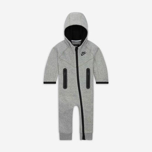 Sets-Nike, Nike Sportswear Tech Fleece Hooded Coverall, Baby Overalls