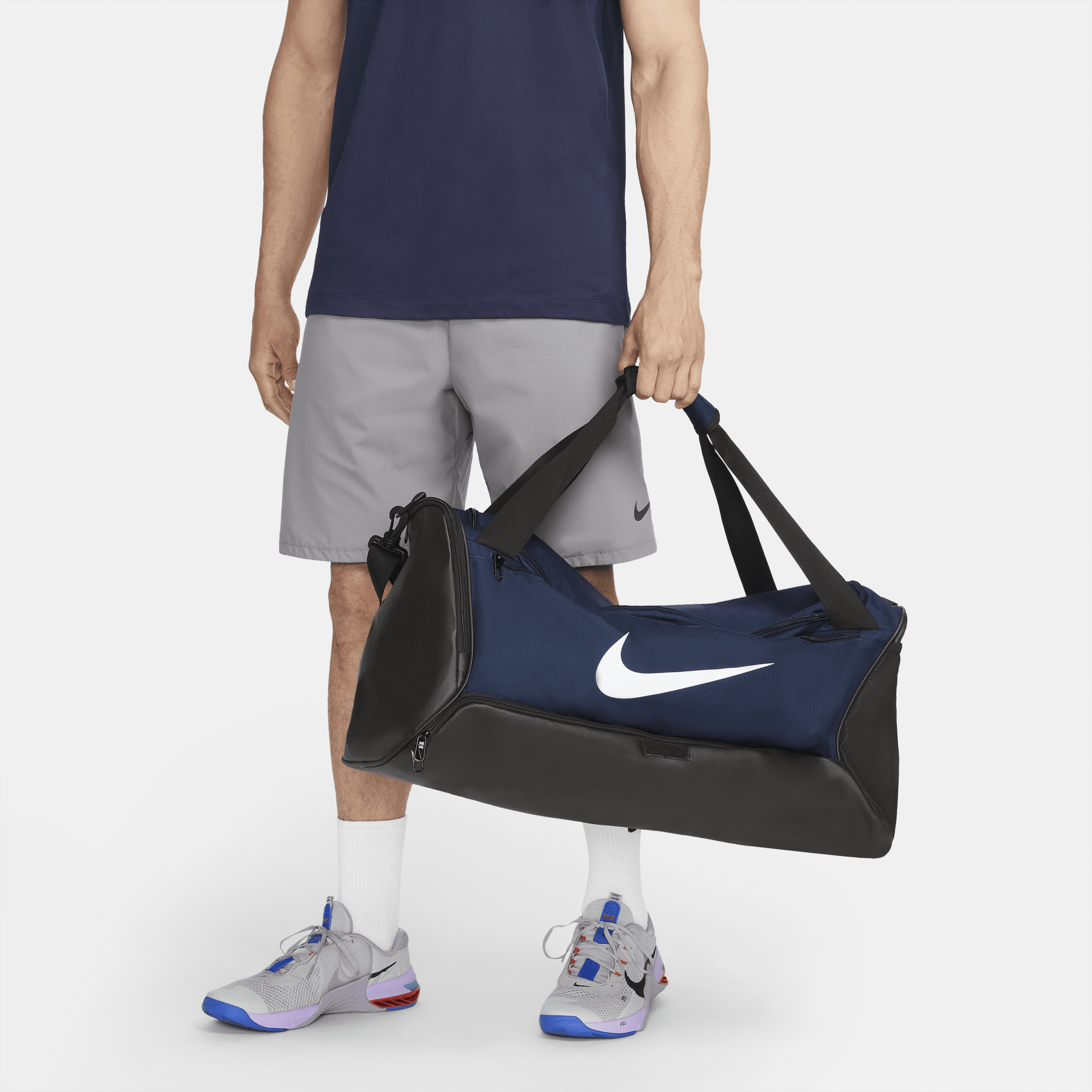 Shop Brasilia 9.5 Training Duffel Bag Medium 60L Nike KSA