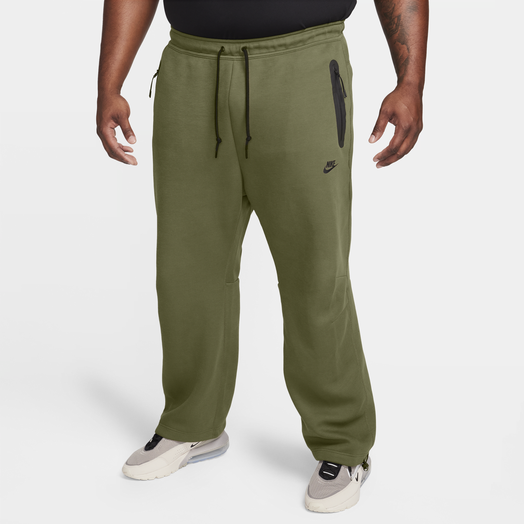 Shop Sportswear Tech Fleece Men s Open Hem Tracksuit Bottoms