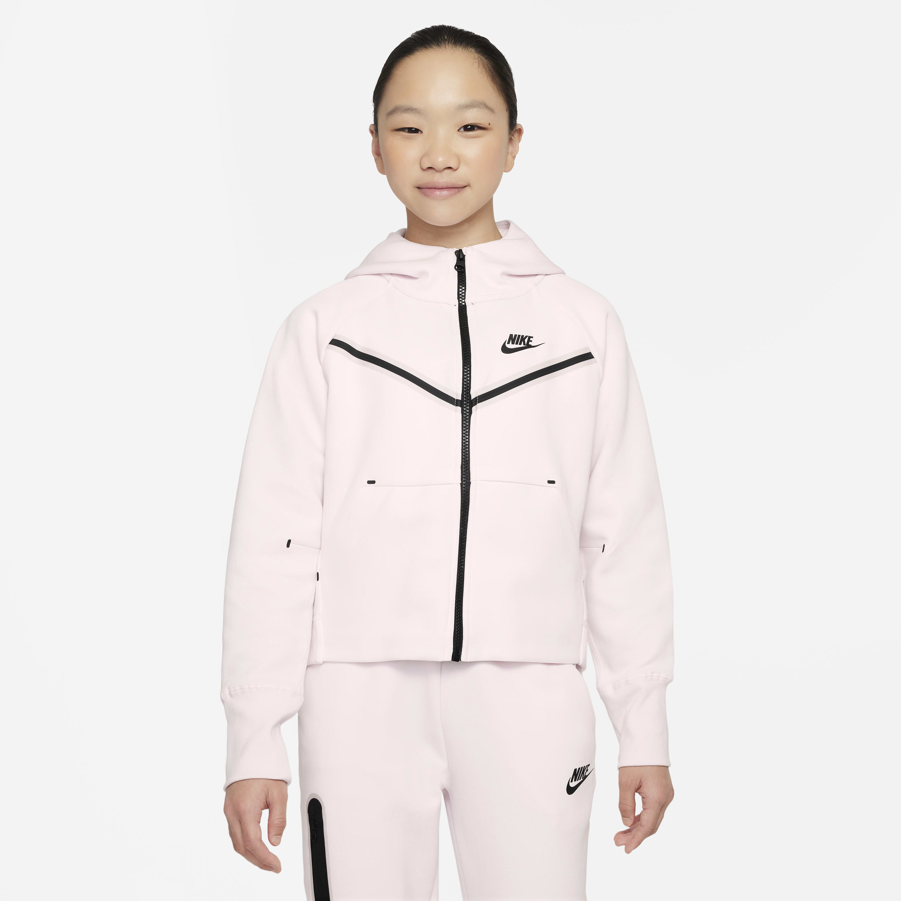 Buy Nike Sportswear Tech Fleece Older Kids Girls Full Zip Hoodie Nike Saudi Official
