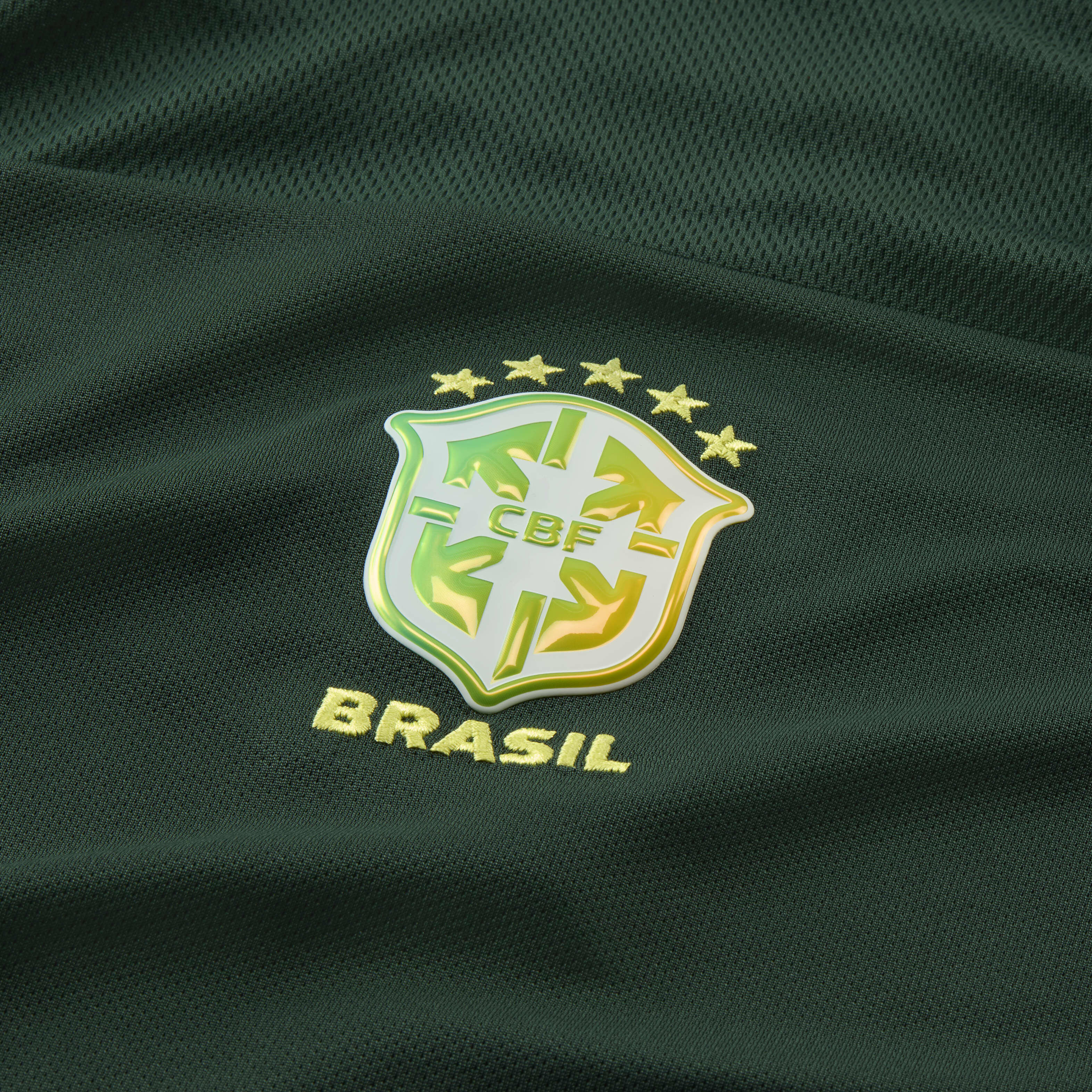 Buy Brazil Men's Nike Dri-FIT Football Shirt Pro Green/Light