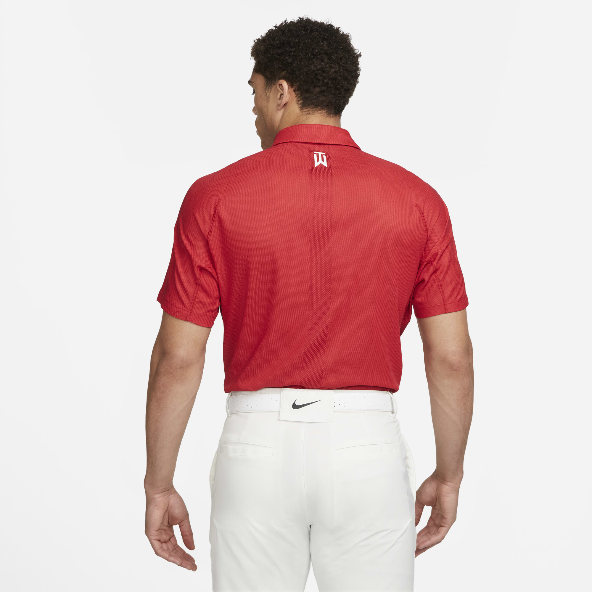 red nike polo golf