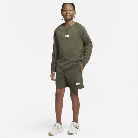 Shop Dri FIT Athletics Older Kids Boys Fleece Training Shorts