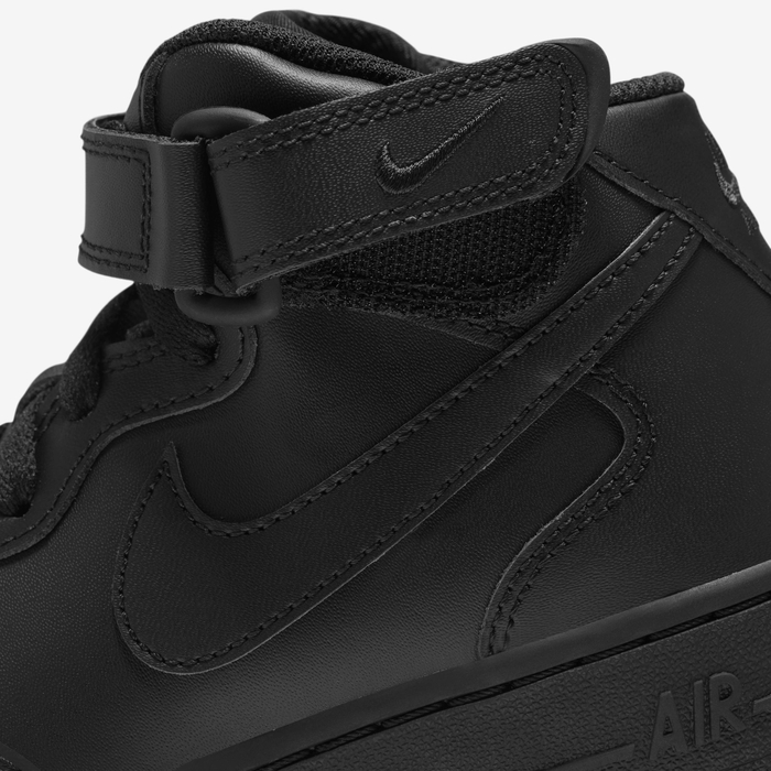 Buy Nike Air Force Mid LE Older Kids' Shoe Black/Black Nike