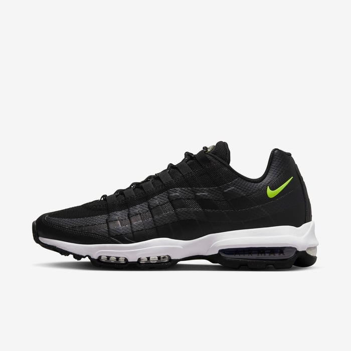 Buy Nike Air Max 95 Ultra Men's Shoes Black/White/Volt Nike