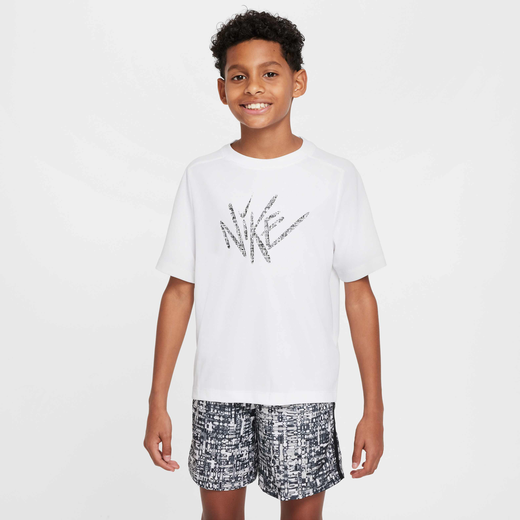 Training & Gym Tops & T-Shirts-Nike, Nike Multi, Older Kids' (Boys') Dri-FIT Short-Sleeve Top