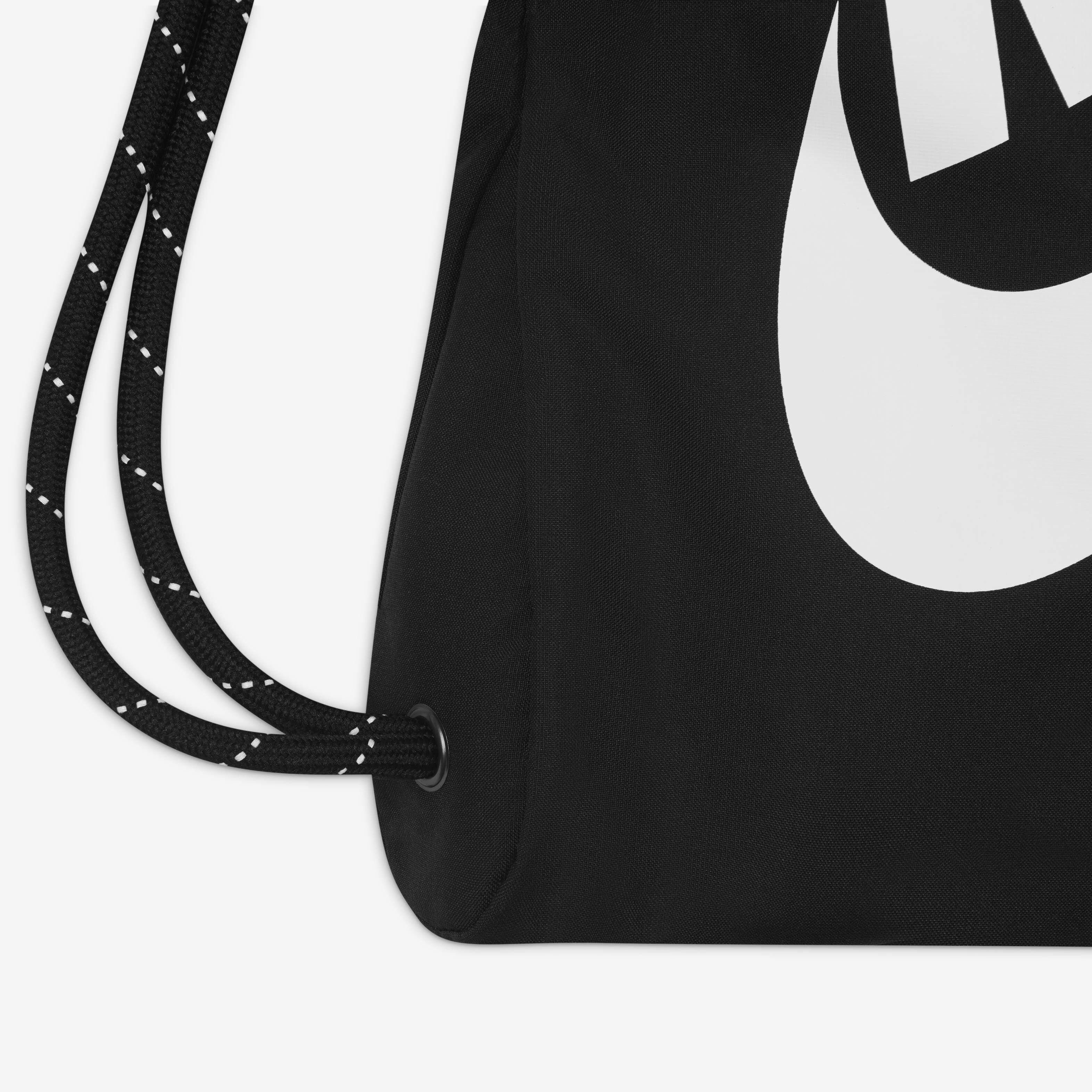 Buy Nike Heritage Drawstring Bag 13L Black Black White Nike Saudi Official