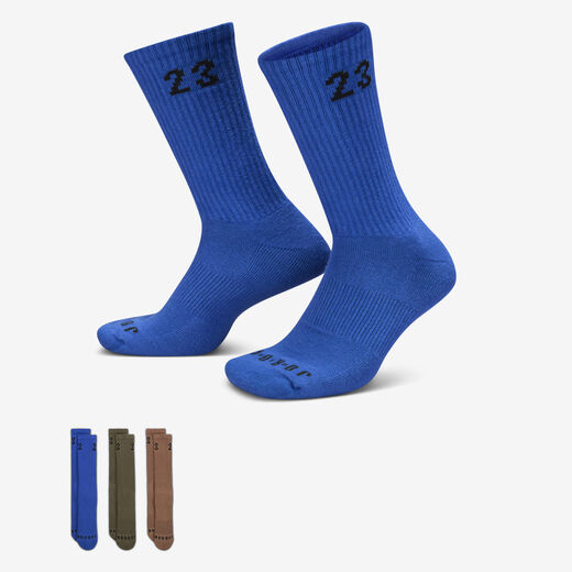 Jordan Socks-JRDN, Jordan Essentials, Crew Socks (3 Pairs)