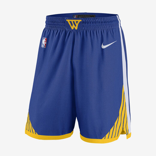 NBA-Nike, Golden State Warriors 2024/25 Swingman Icon Edition, Older Kids' Nike Dri-FIT NBA Replica Shorts