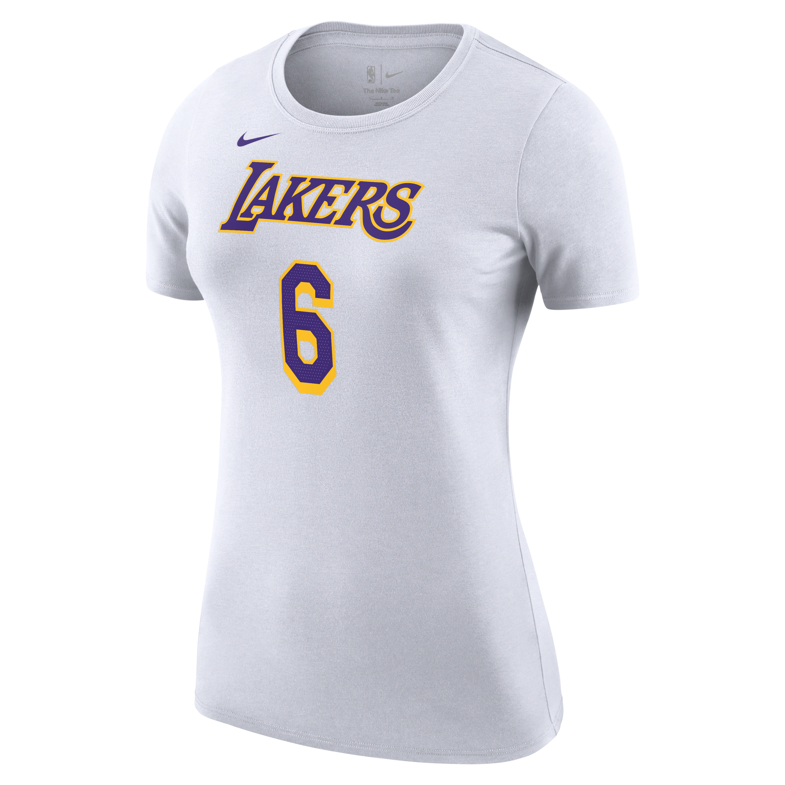 T shirt 2025 lakers femme nike