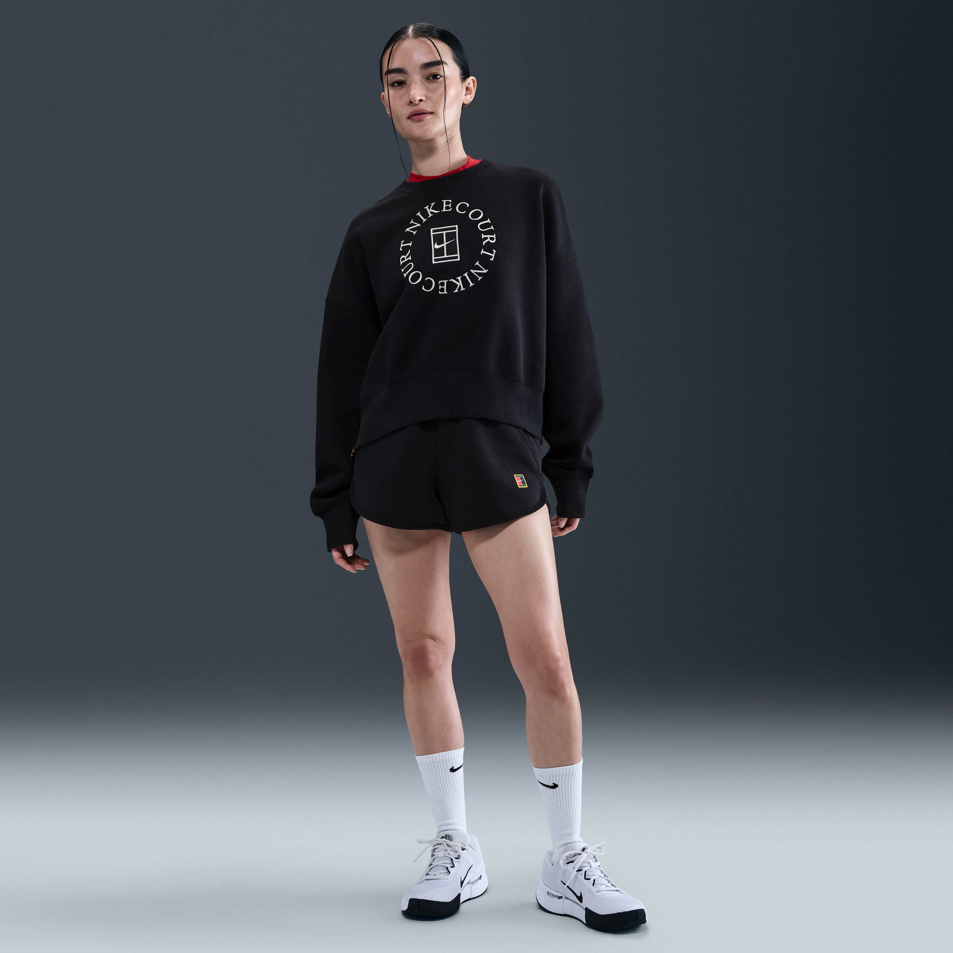 NikeCourt Heritage Phoenix Fleece image number 3