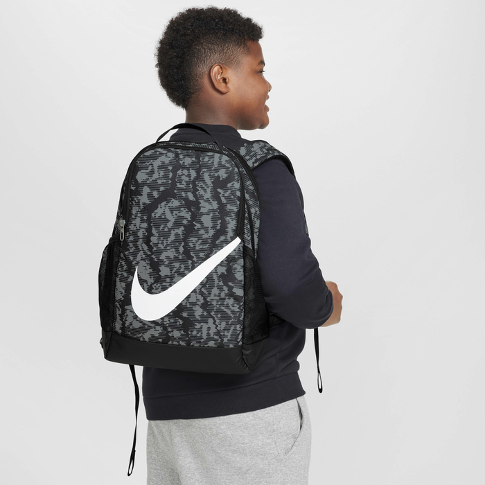 Buy Nike Brasilia Kids' Backpack (18L) - Black/Black/White @ Nike Saudi Buy Nike Brasilia Kids' Backpack (18L) - Black/Black/White @ Nike Saudi