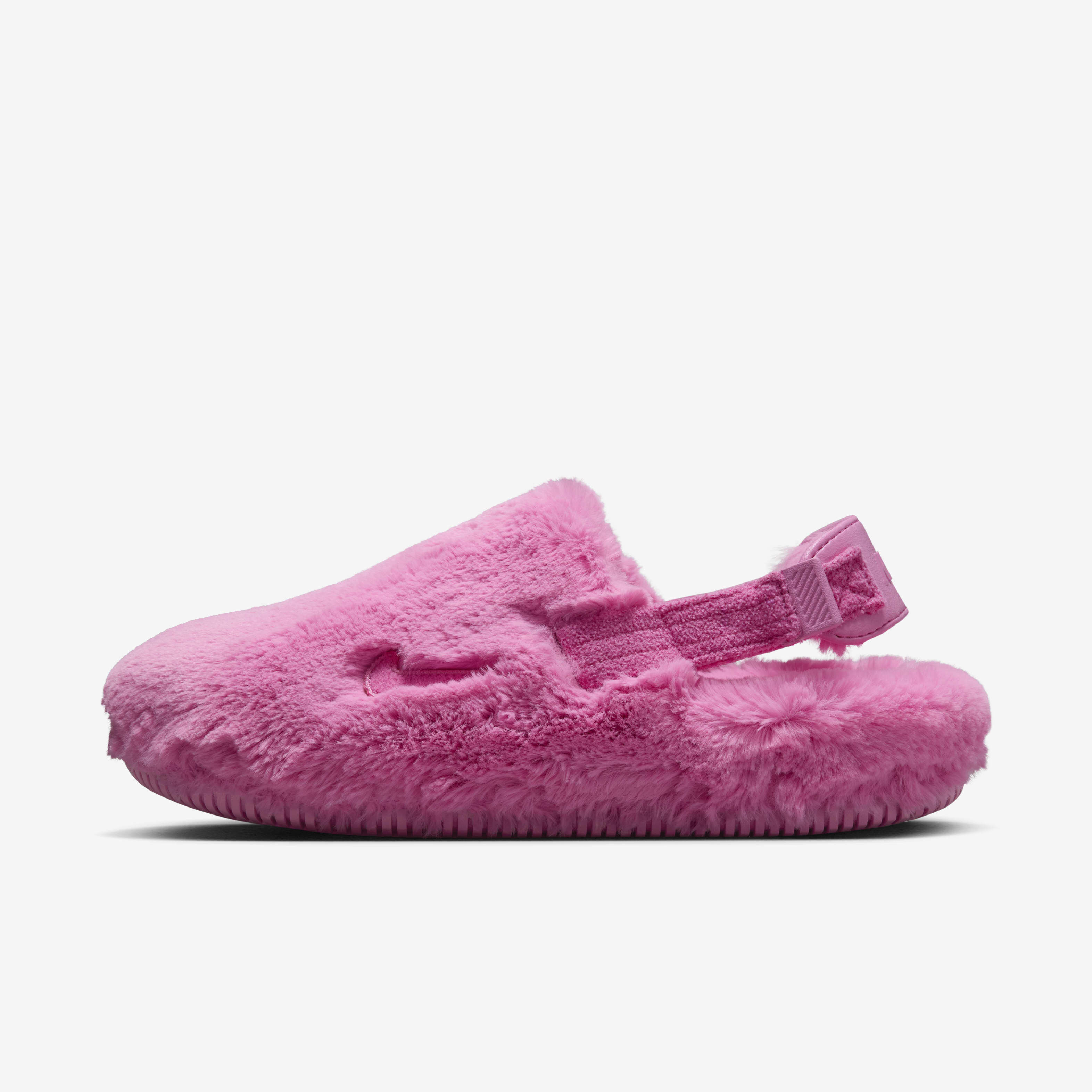 Nike fuzzy slippers cheap