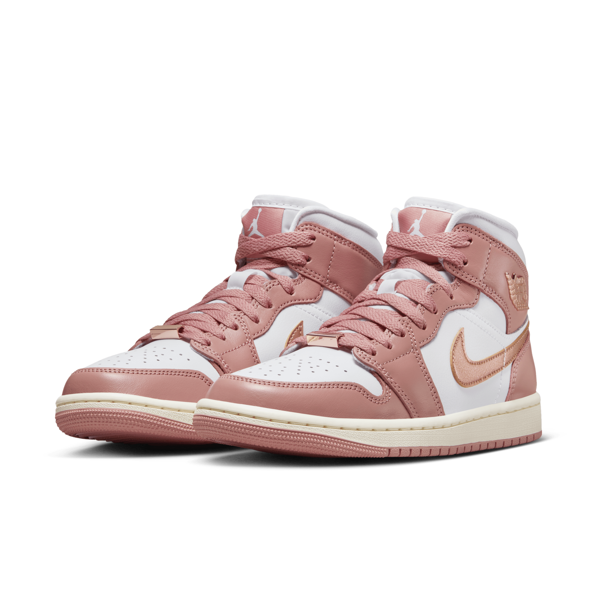 Jordan 1 on sale mid rose