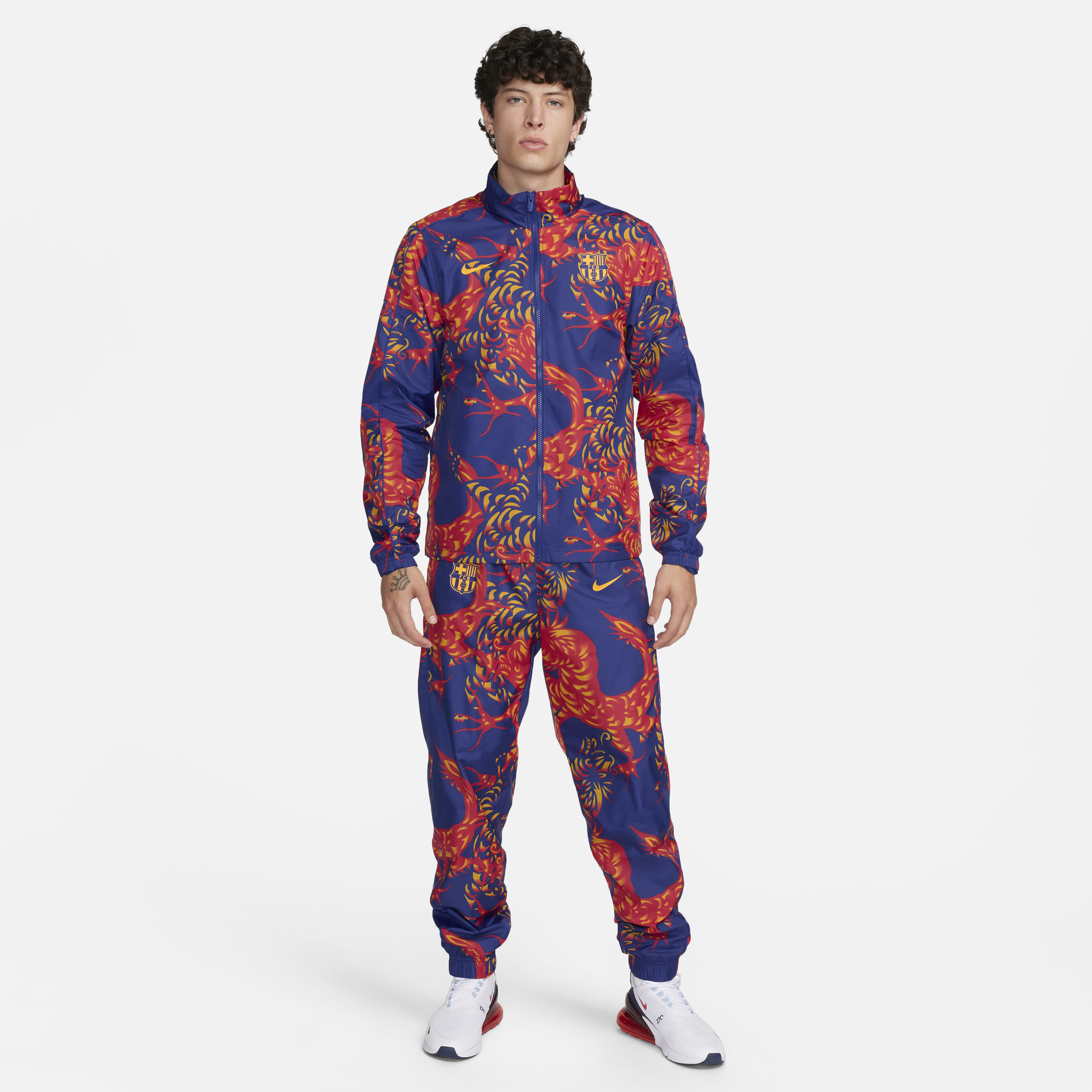 Mens nike football tracksuit clearance