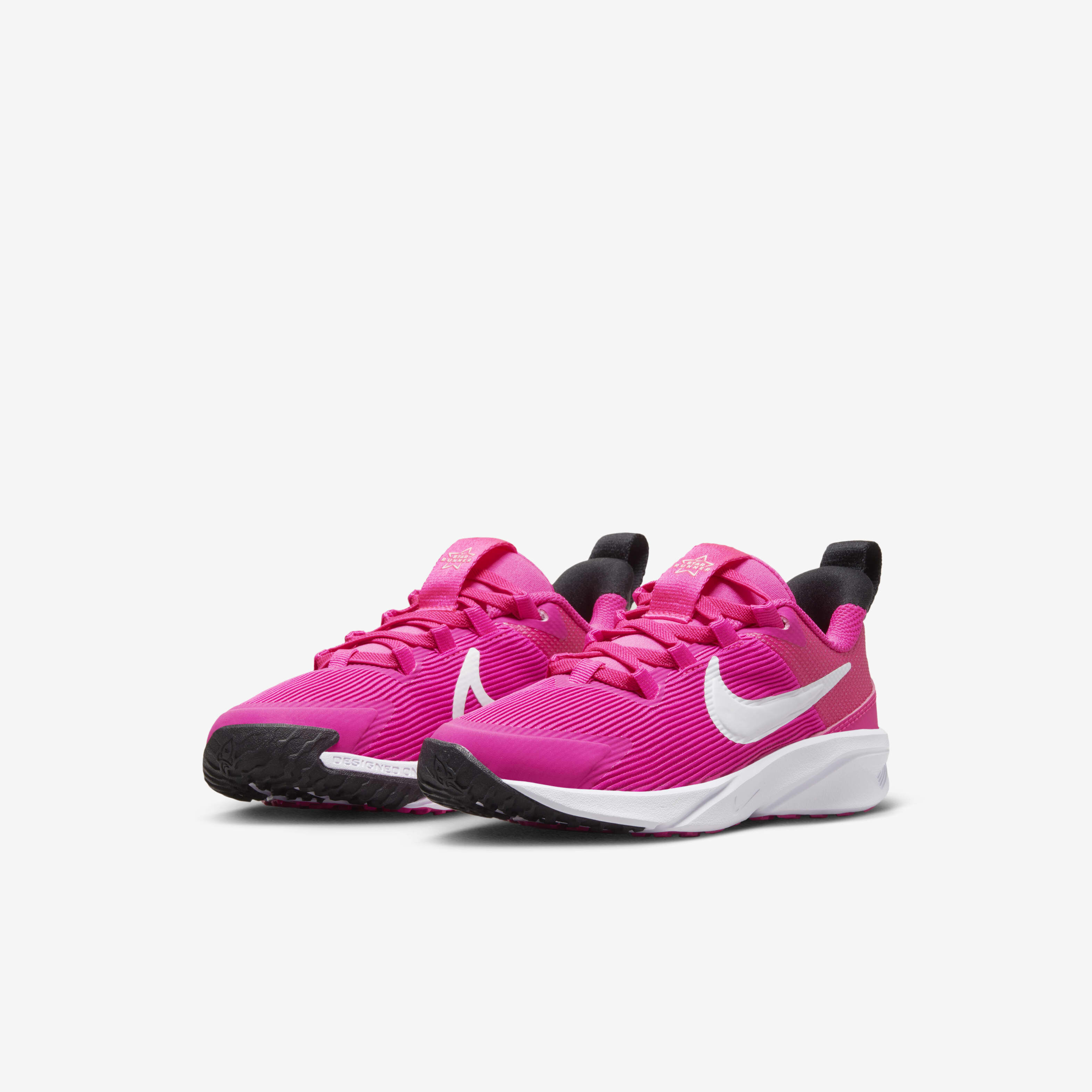 Nike flyknit kids pink sales