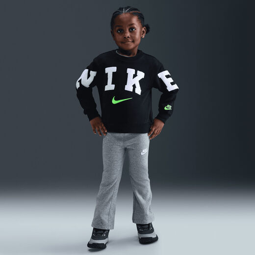 Kids' Sweatshirts-Nike, Nike Club, Toddler Chenille Fleece Crew