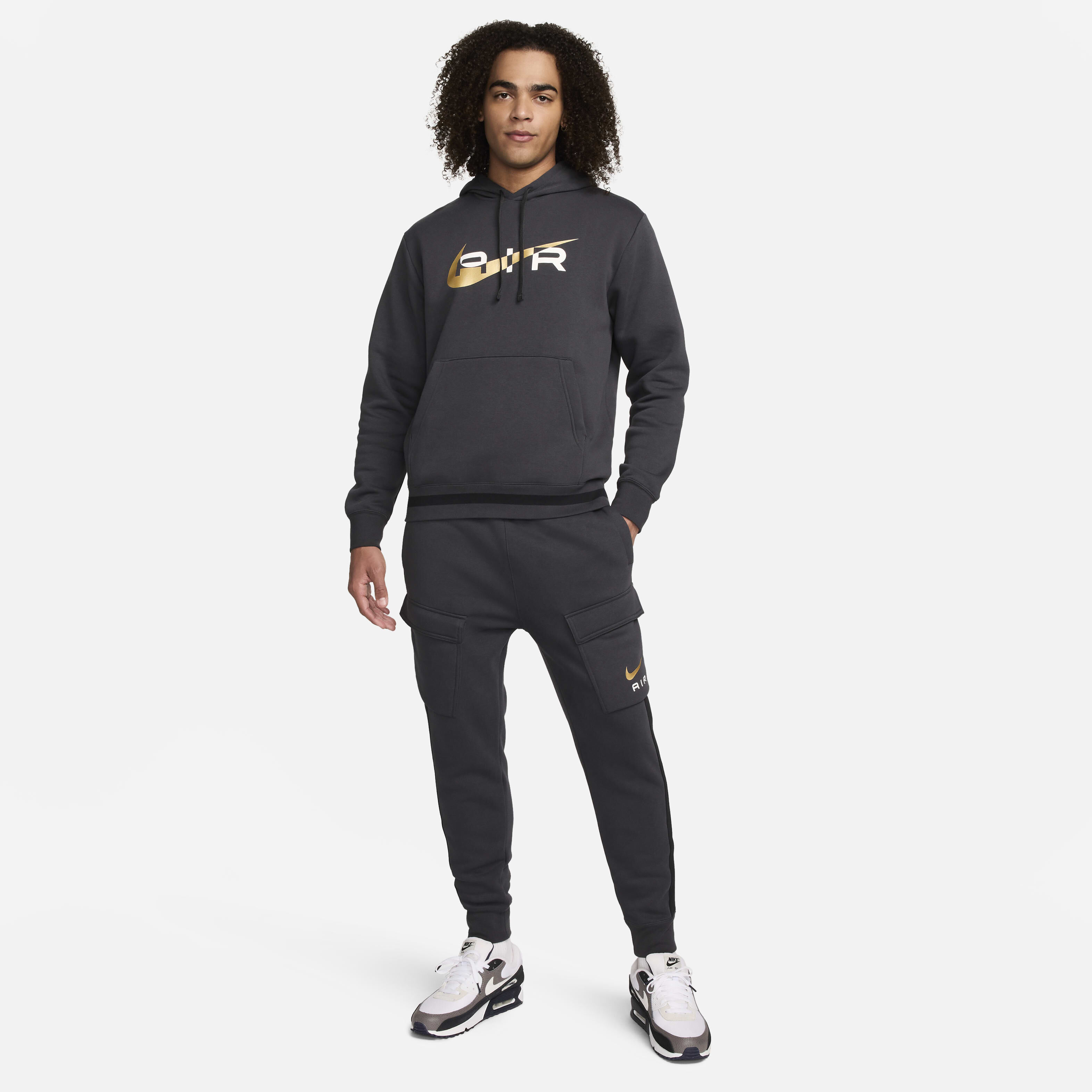 Buy Nike Air Men s Fleece Cargo Trousers Nike Saudi Official