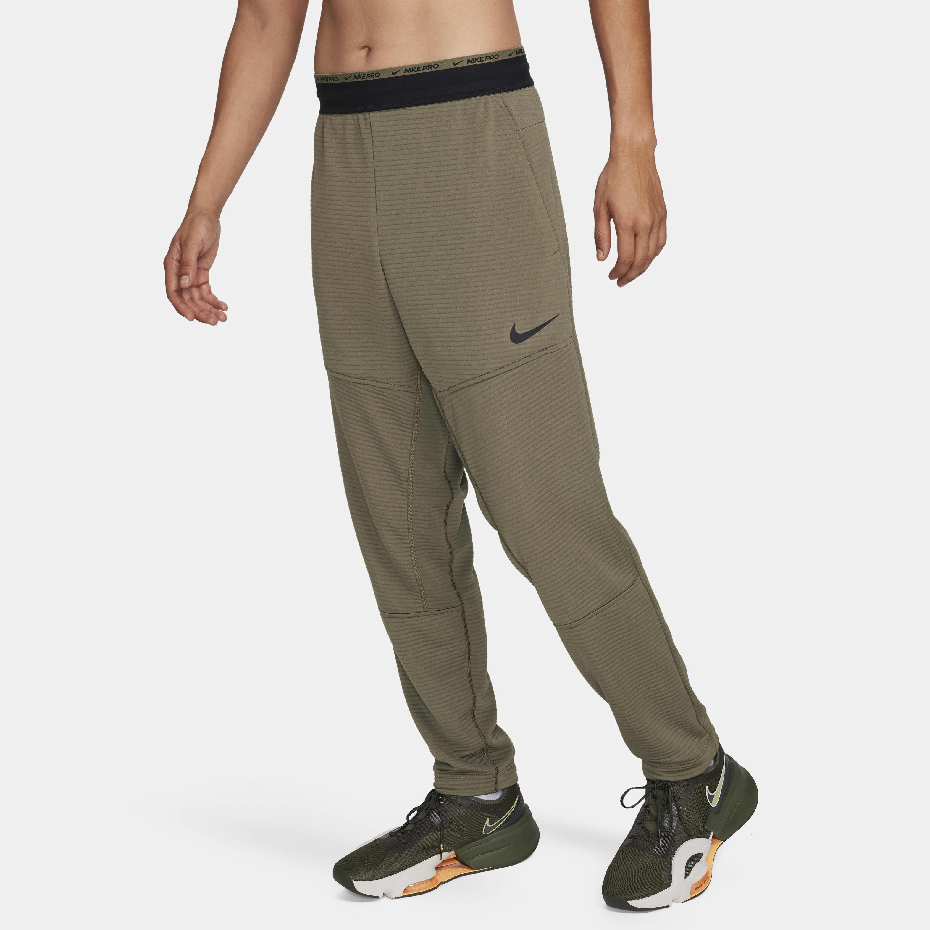 nike dri fit pants green