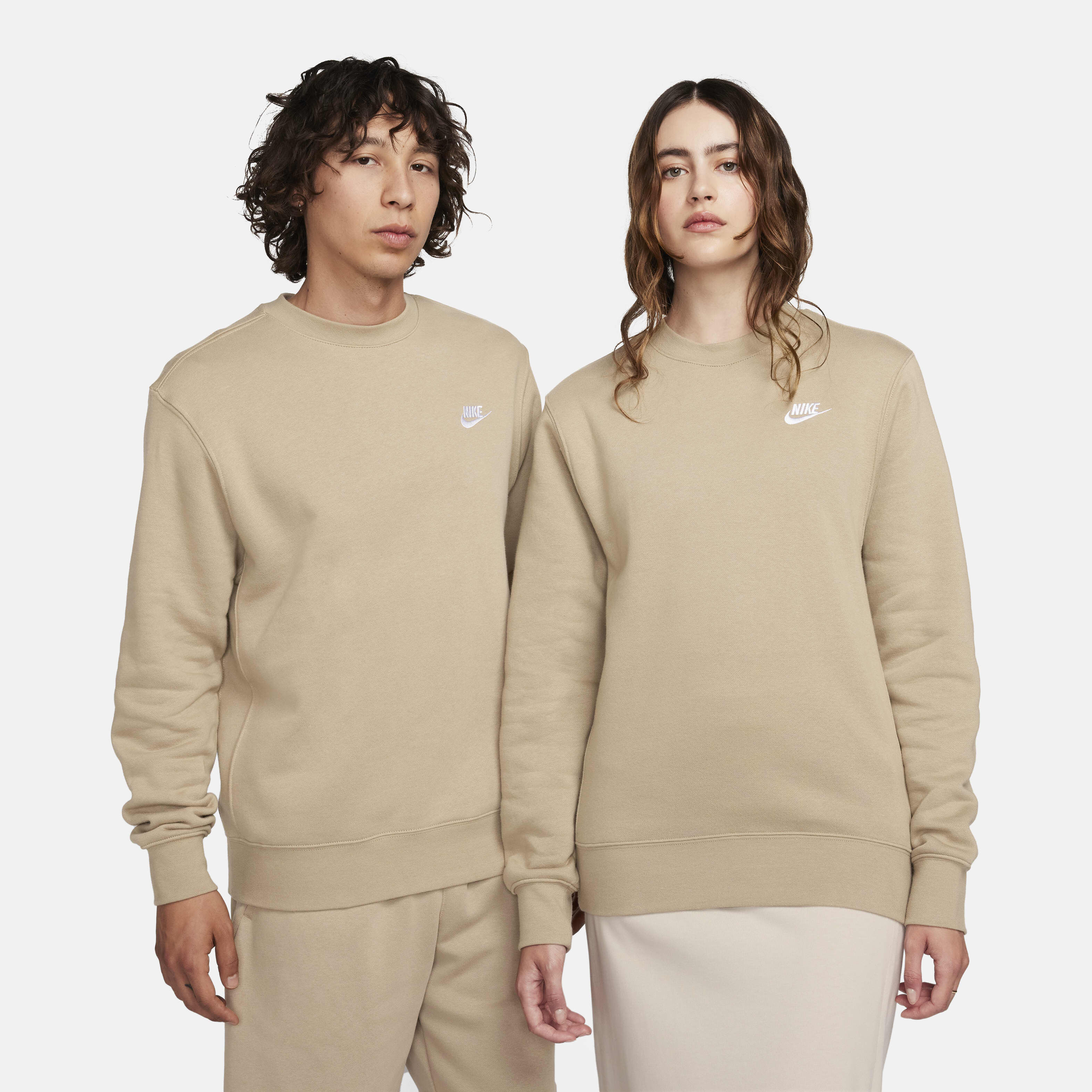 Nike men's sportswear club fleece crew pullover 2025