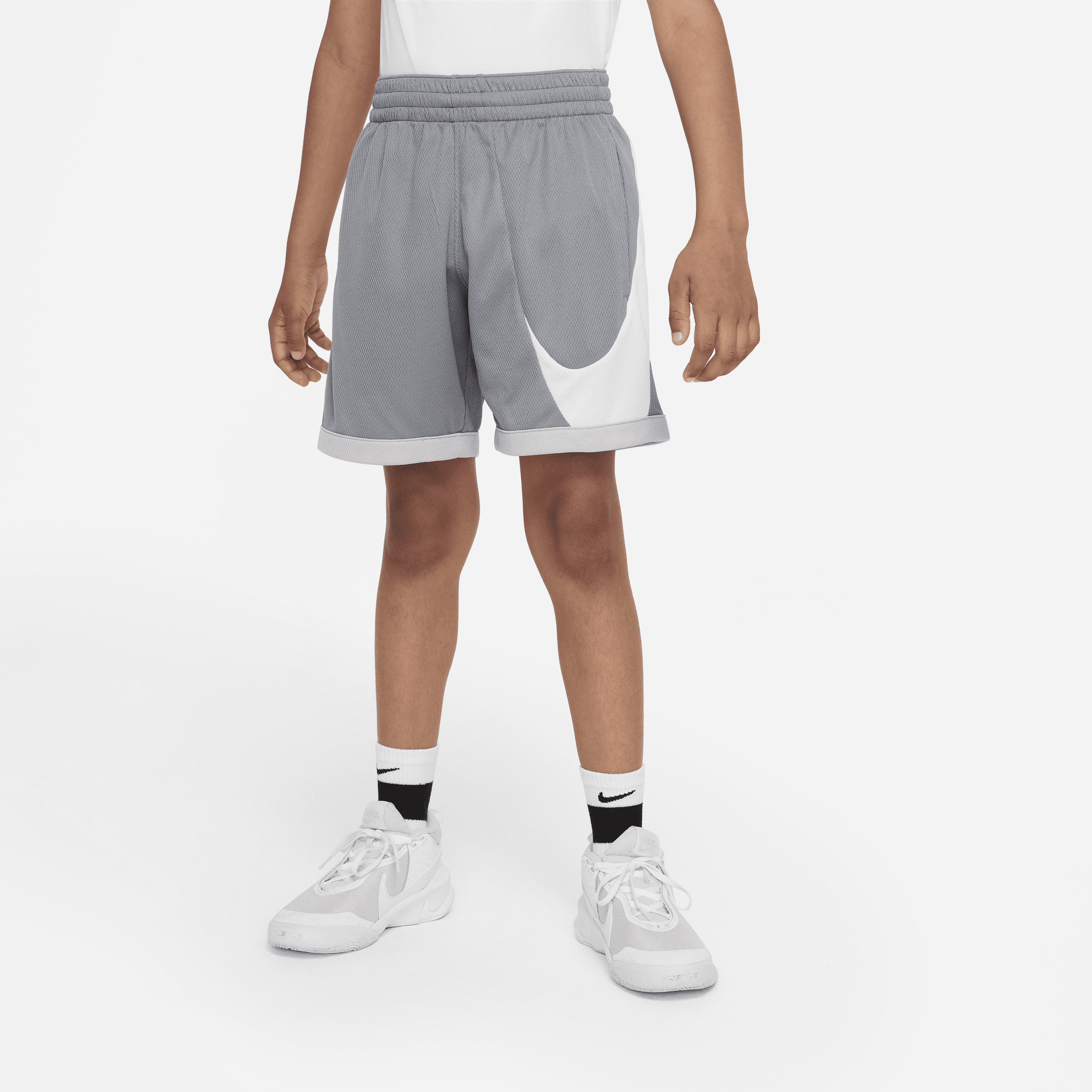 Grey nike hotsell basketball shorts