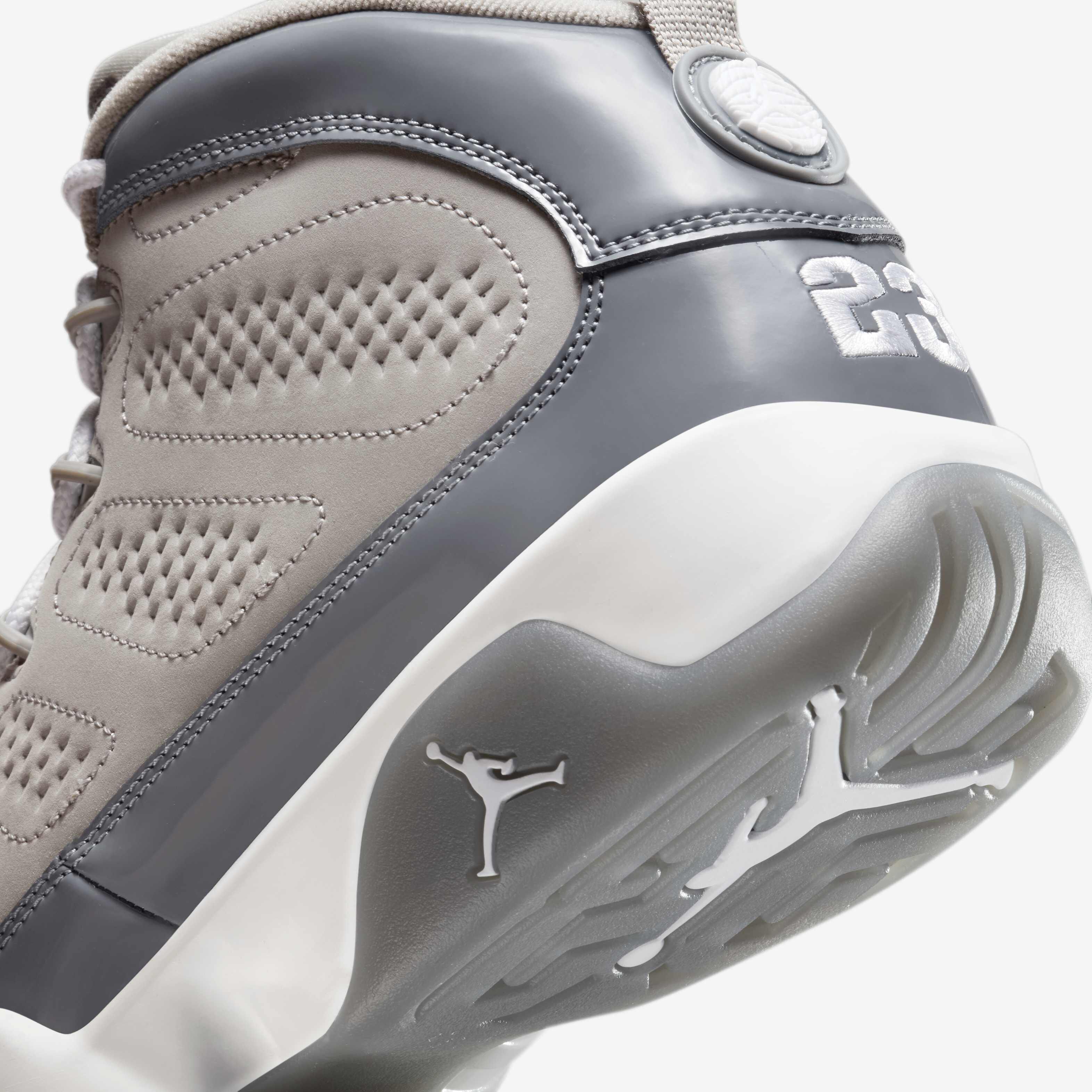 Buy Air Jordan 9 Retro 'Cool Grey' Men's Shoes - Medium Grey