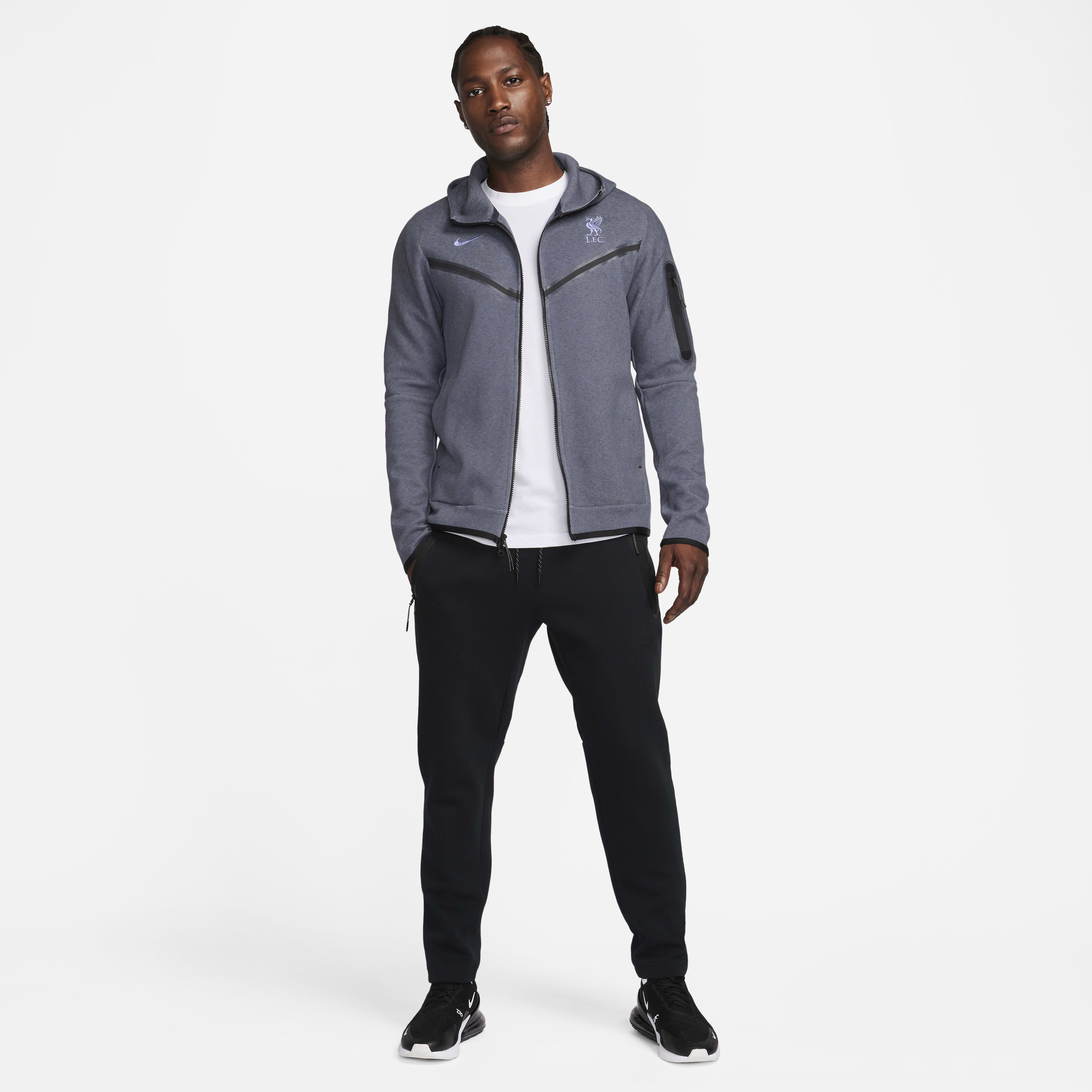 Buy Liverpool F.C. Tech Fleece Windrunner Third Men s Nike Football Full Zip Hoodie Nike Saudi Official