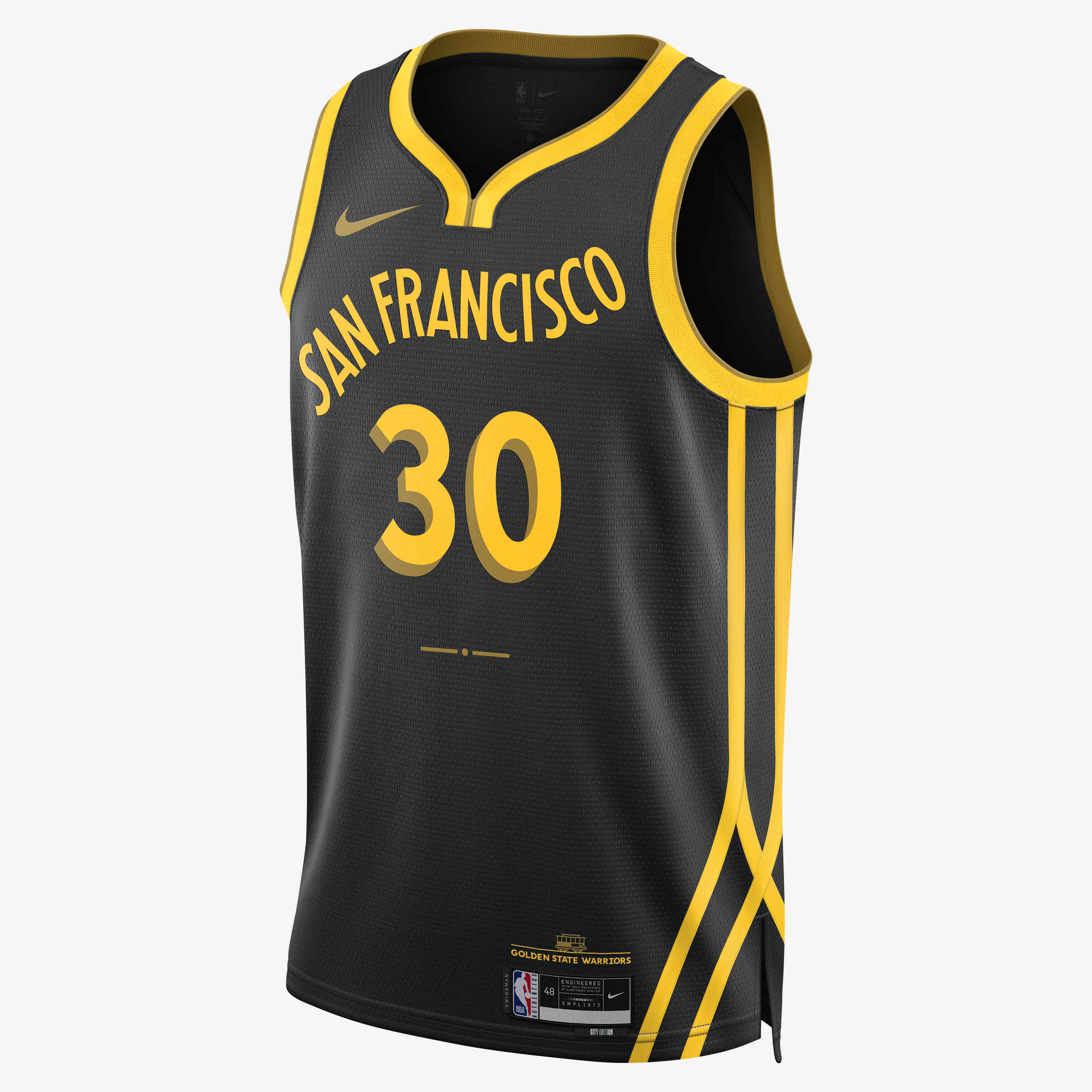 Stephen Curry Golden State Warriors City Edition 2023/24 image number 0