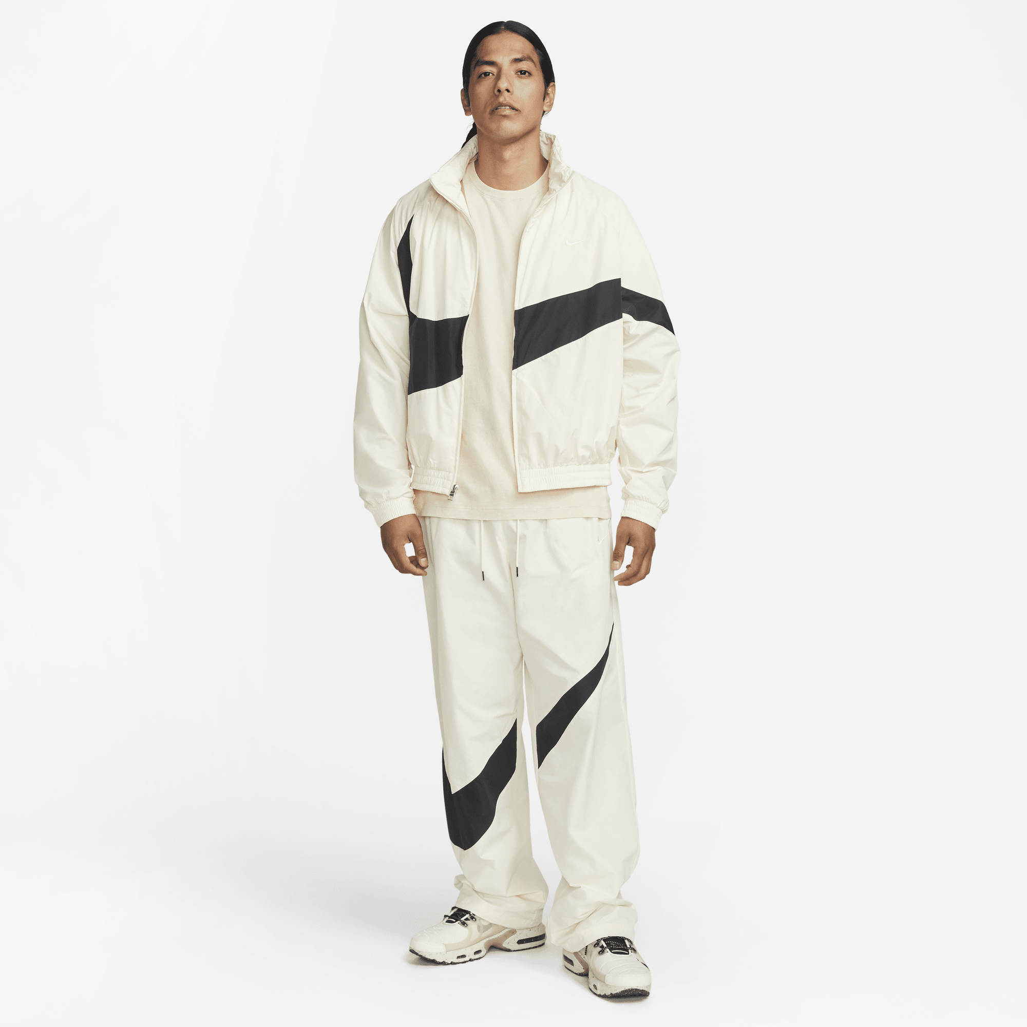 Mens nike swoosh woven jacket sales