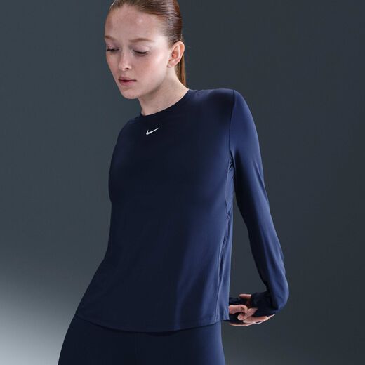 Training & Gym Tops & T-Shirts-Nike, Nike One Classic, Women's Dri-FIT Long-Sleeve Top