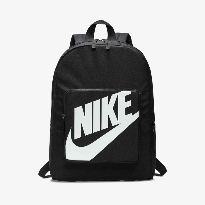 Buy Nike Classic Kids' Backpack (16L) Black/Black/White Nike Saudi