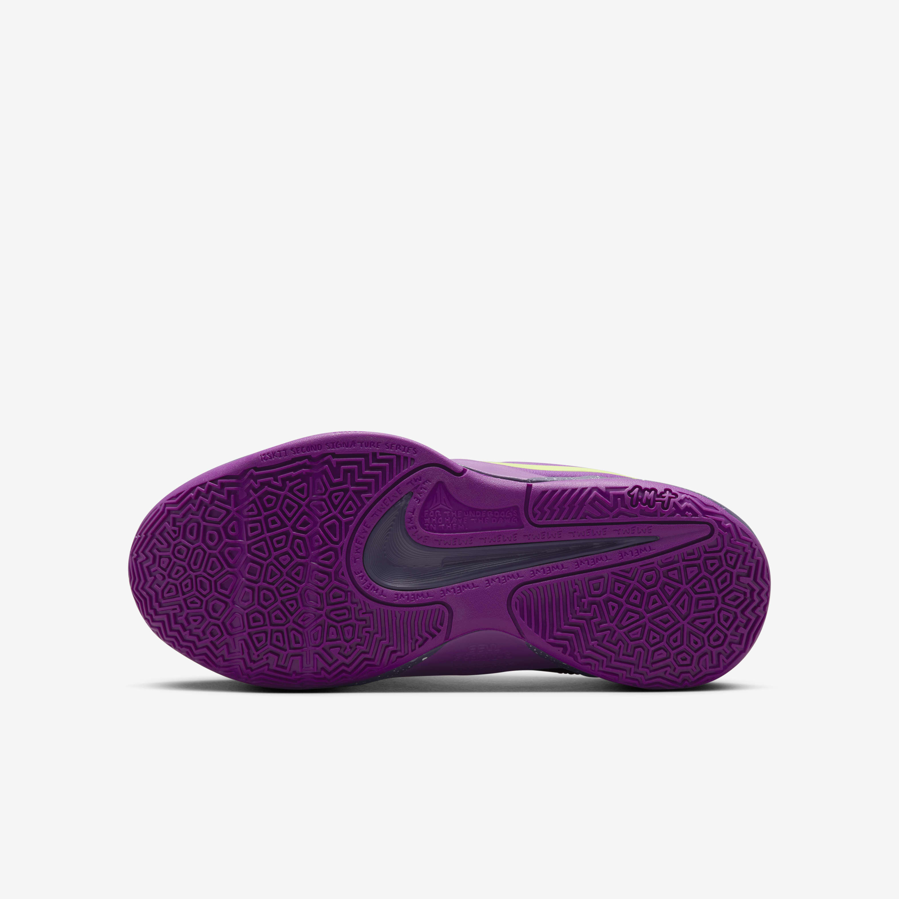 Nike slippers purple cheap