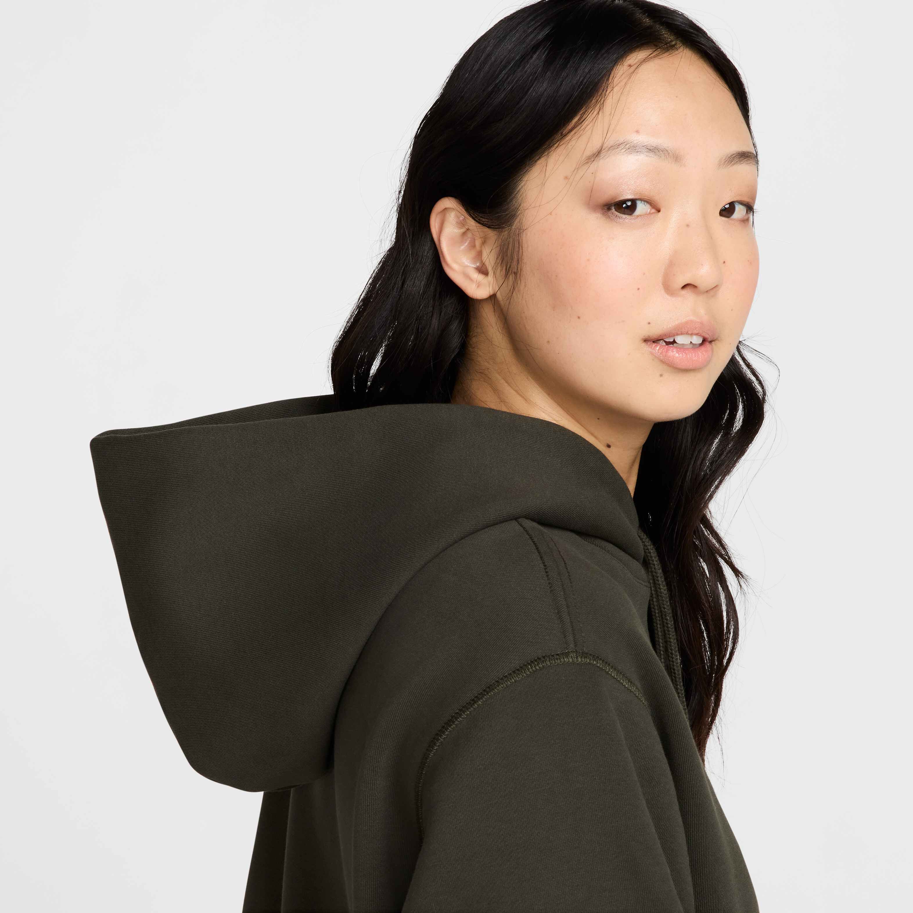 Buy Nike SB Fleece Pullover Skate Hoodie - Sequoia/White