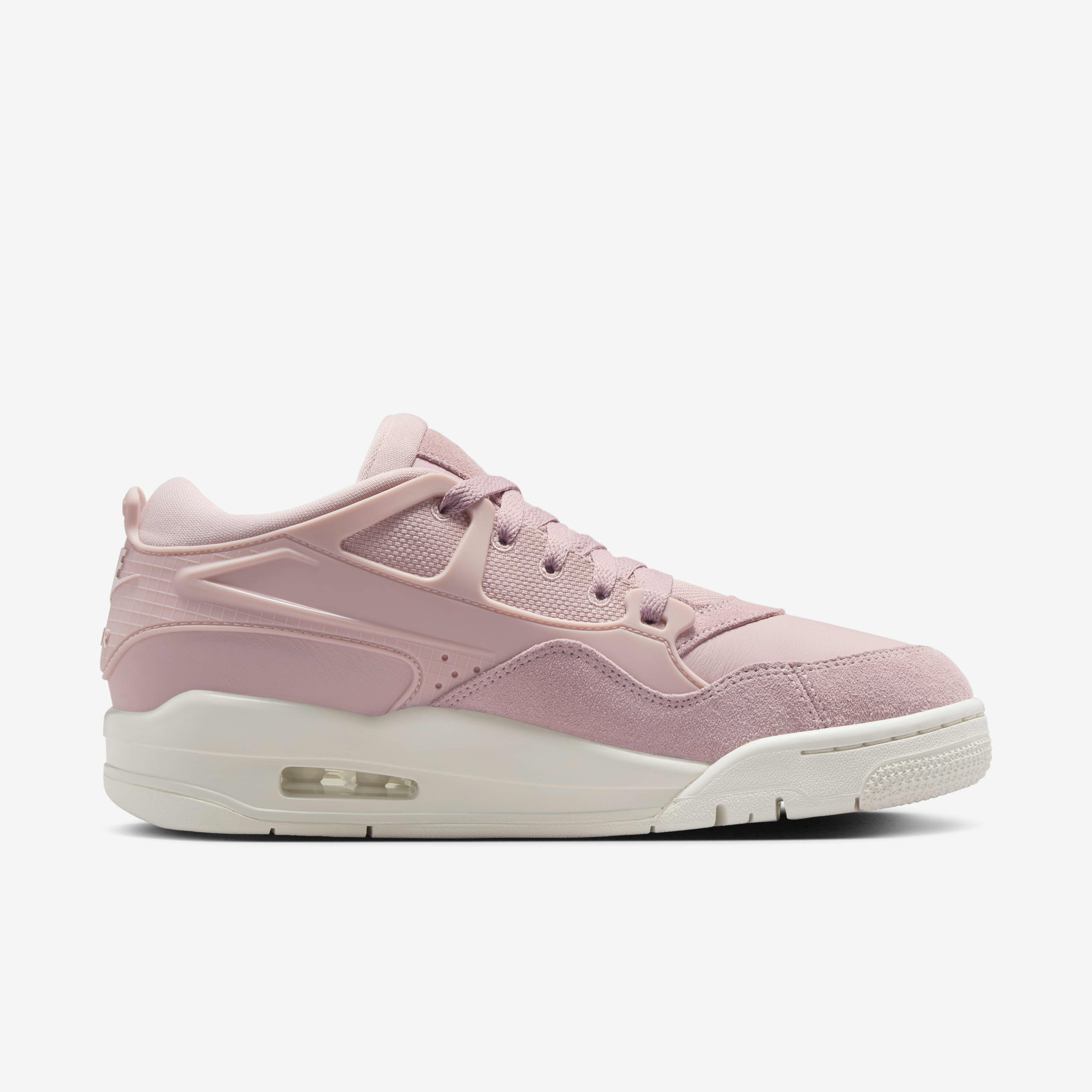 Pink suede jordans best sale