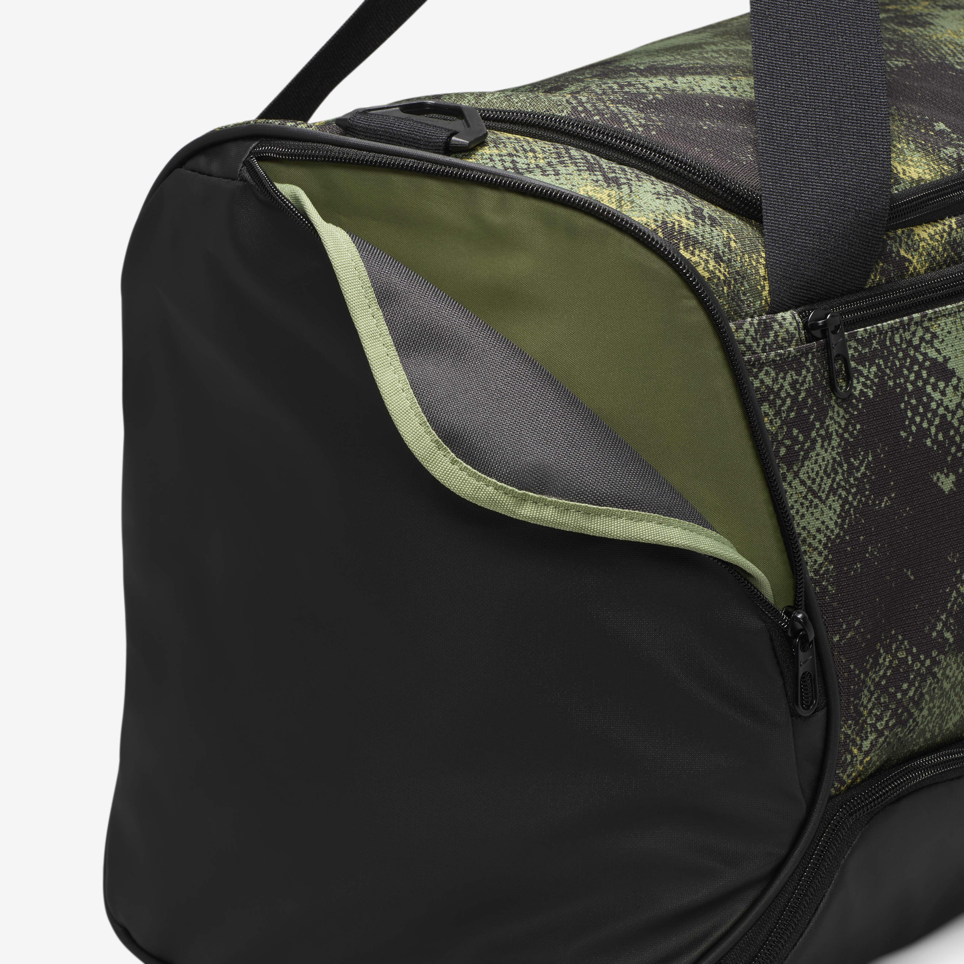 Buy Nike Brasilia Duffel Bag Medium 60L Oil Green Black Coconut Milk Nike Saudi Official