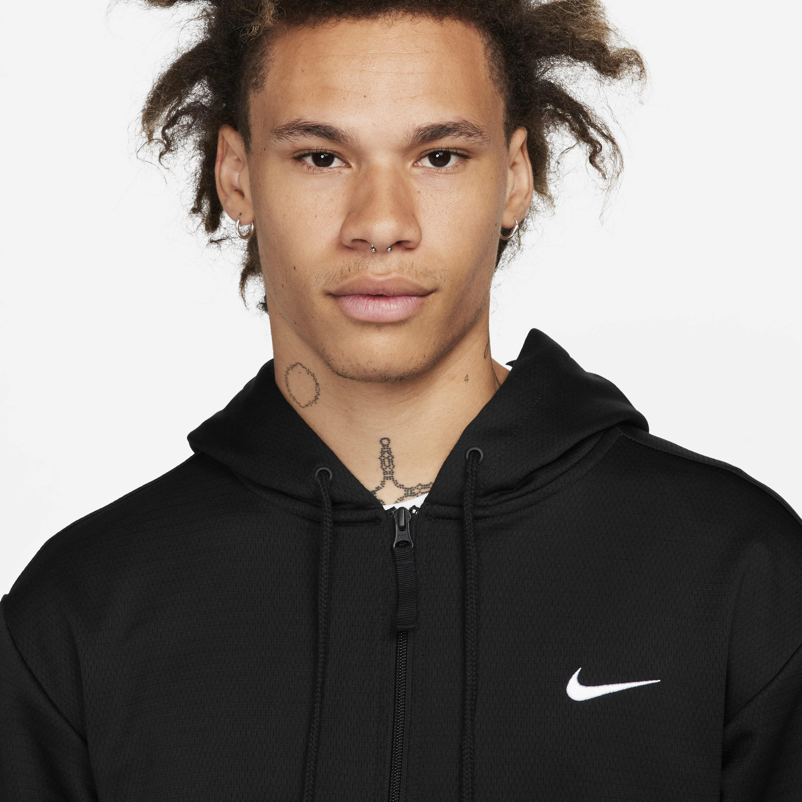 Nike men's therma full zip basketball hoodie outlet
