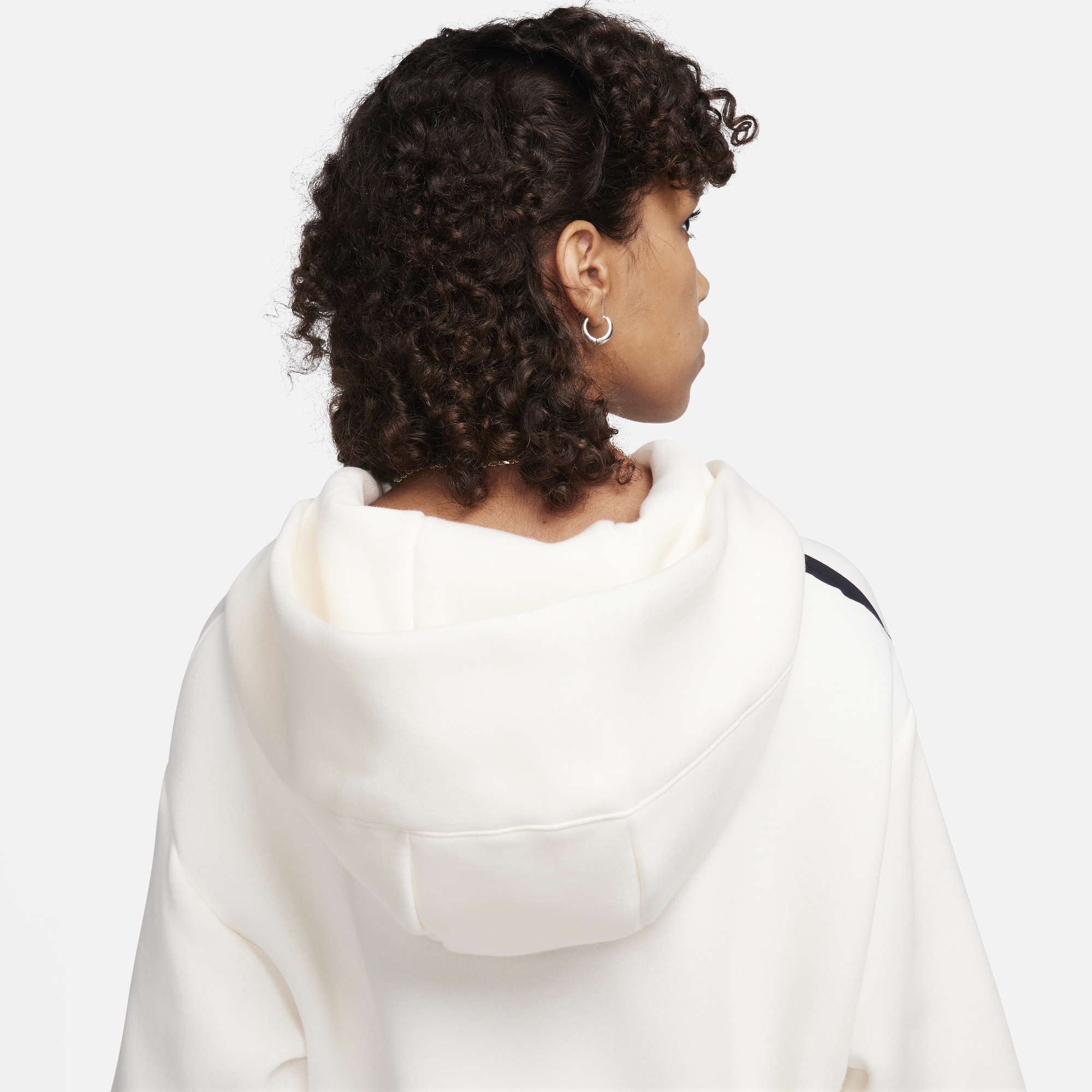 Nike asymmetrical hoodie hot sale