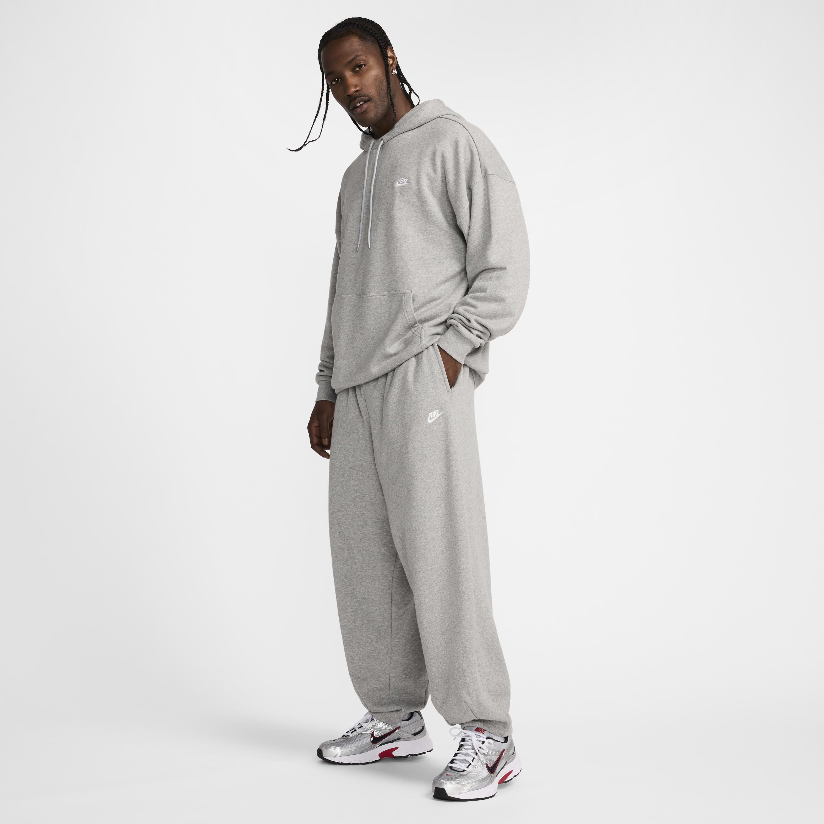Buy Nike Club Fleece Men s Oversized French Terry Trousers Nike Saudi Official