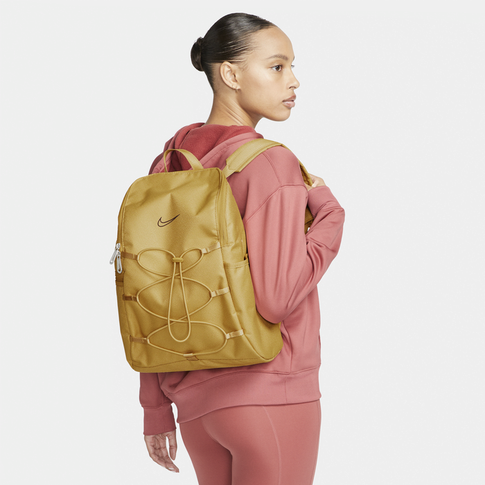 Nike backpack leather sales